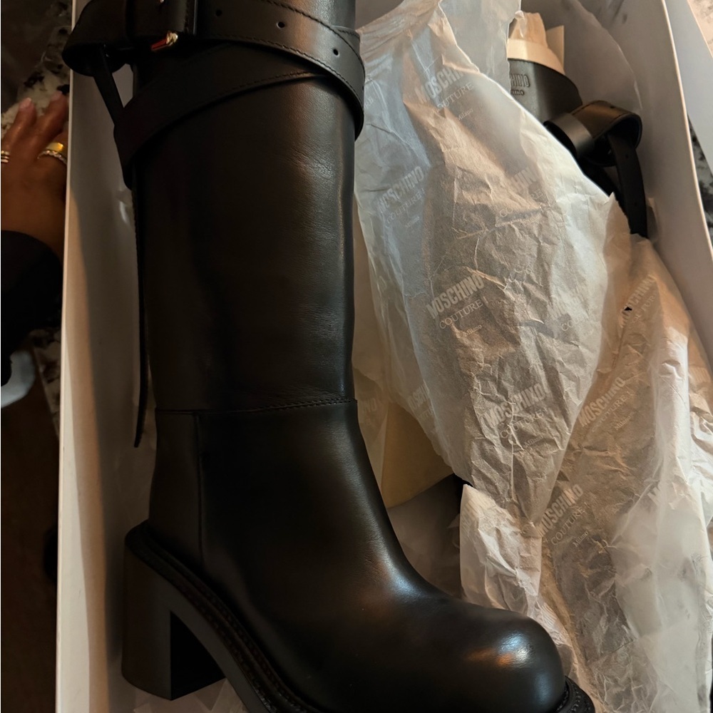 Moschino Calf Boots - Picture 3 of 4